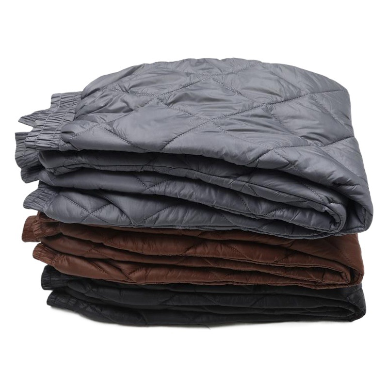 Down Cotton Pants Women's Outer Wear 2025 Winter New Thickened Warm Pants Slimming Tilt Pants High Waist Loose Casual Pants