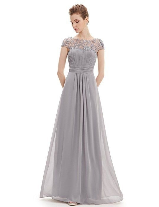 Picture of Elegant European bridesmaid dress Jane European elegant lace bridesmaid evening dress women's clothing