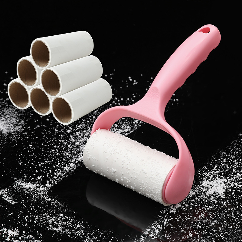 Hair Sticker Tearable Roller Felt Roller Brush Hair Sticking Hair Sticking Hair Sticking Artifact Hair Removal Clothes Dressing Brush Clothes Roll Paper Suction