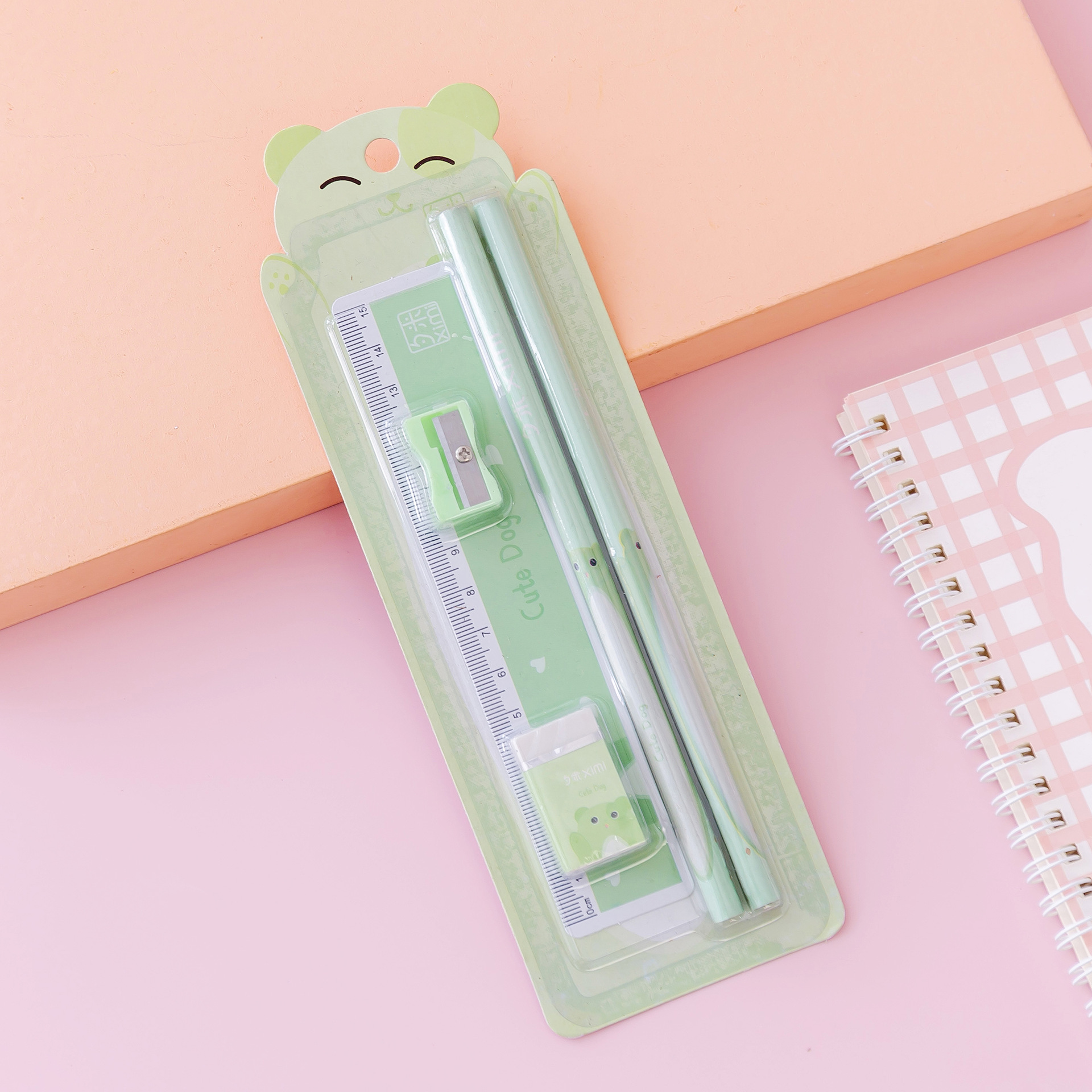 Picture of Learning Stationery Set Gift Box Children's Day Gift School Supplies Cute Student Reward Small Gift Pencil