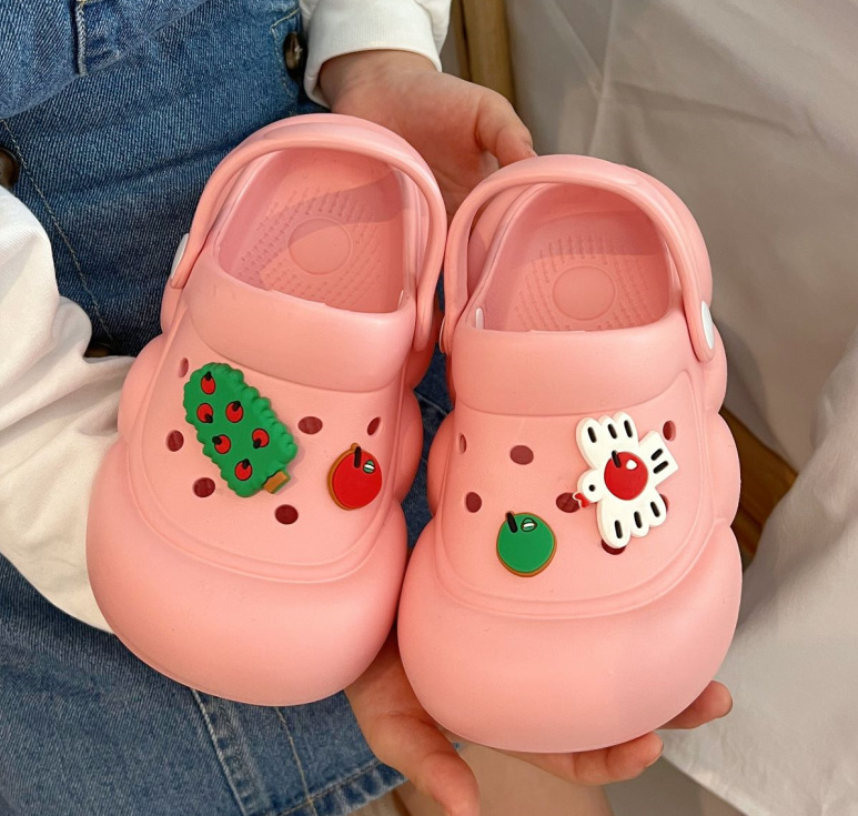 Picture of EVA Children's Slippers Hole Shoes Breathable Summer Wear-resistant Deodorant Sandals Children's Sandals Cartoon Children's Slippers