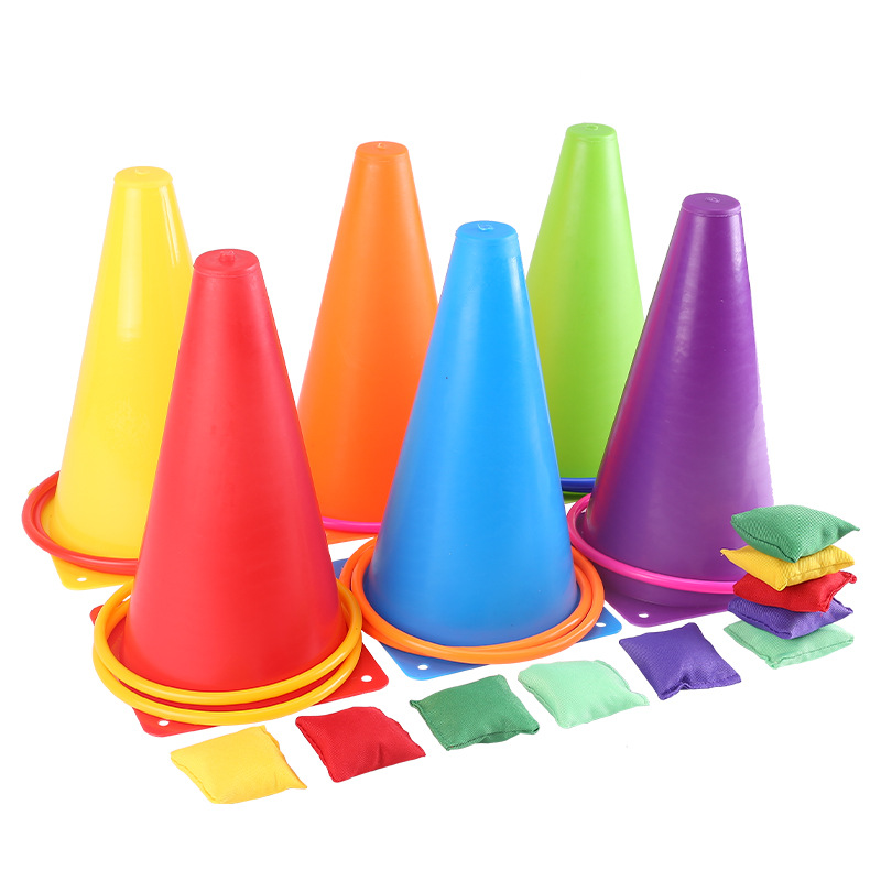 Picture of Throwing Toy Ring Training Plastic Ring Color Ring 23cm Logo Bucket Sandbag Outdoor
