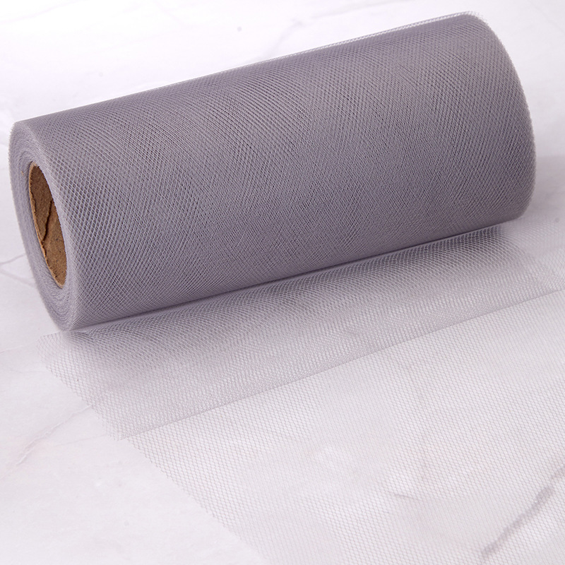 Picture of Wedding party decoration American mesh roll tutu skirt birthday table skirt tulle yarn wedding decoration 15cm * 25 yards