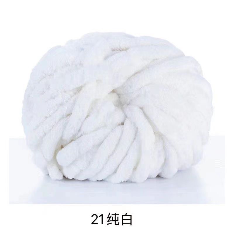 Picture of Extra Thick Ice Stick Cat Tail Thread Wholesale Sausage Wool Handmade DIY Cushion Blanket Cat Nest Big Tree Sweater Decoration
