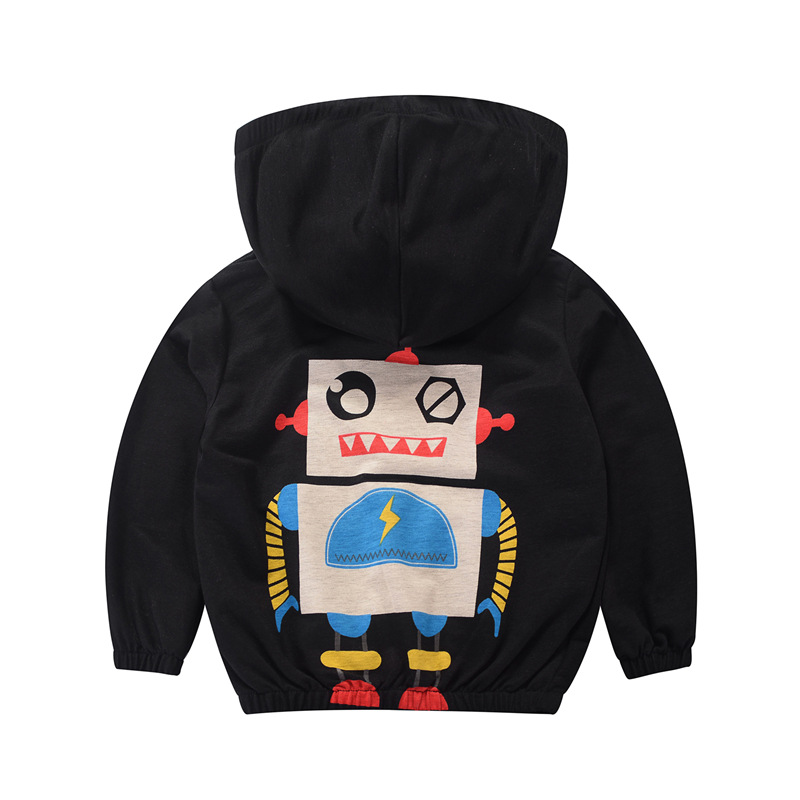 Picture of betop children's clothing new Korean style coat children's sun protection clothing thin Korean style cartoon boys' coat hooded hair generation