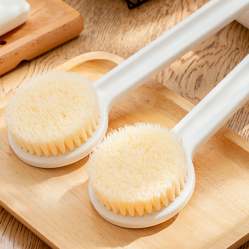 A generation of hair bubble bag bath brush mud bath brush long handle soft hair body bath brush back artifact bathroom