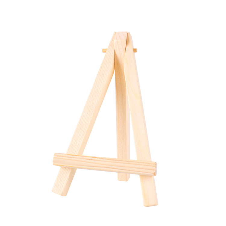 Picture of Wooden Display Mini Easel Desktop Tripod Small Easel New Photo Frame Easel 15*8 Photo Frame Tripod Bracket