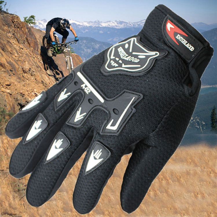 Cross-border Zhejiang autumn and winter riding gloves Fox head breathable sports full finger gloves origin supply