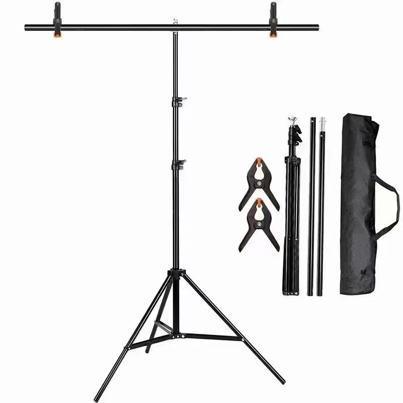 Picture of Live Broadcast Shooting Props Background Stand High-End Photography Photo Props Metal Bracket Live Broadcast Room Gantry Tripod