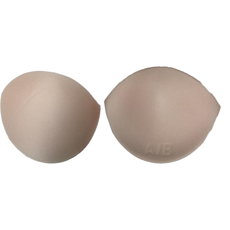 Factory spot wholesale semi-round breast cotton chest pad insert yoga swimsuit bodice swimsuit insert