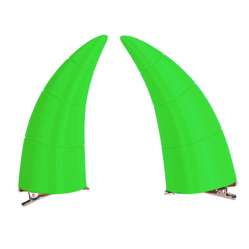 Picture of cosplay Universal Black Devil Horn Horn Halloween Headwear Accessories Props Cos Anime Hairpin 3D Headwear