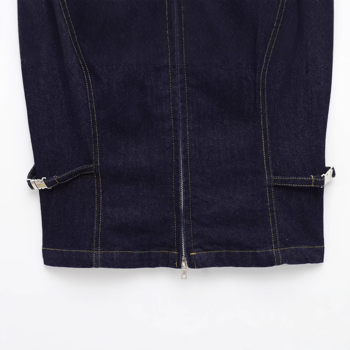 Picture of ZA cross-border women's clothing wholesale European and American style early spring new fashion Joker lapel slim sleeveless Denim vest top