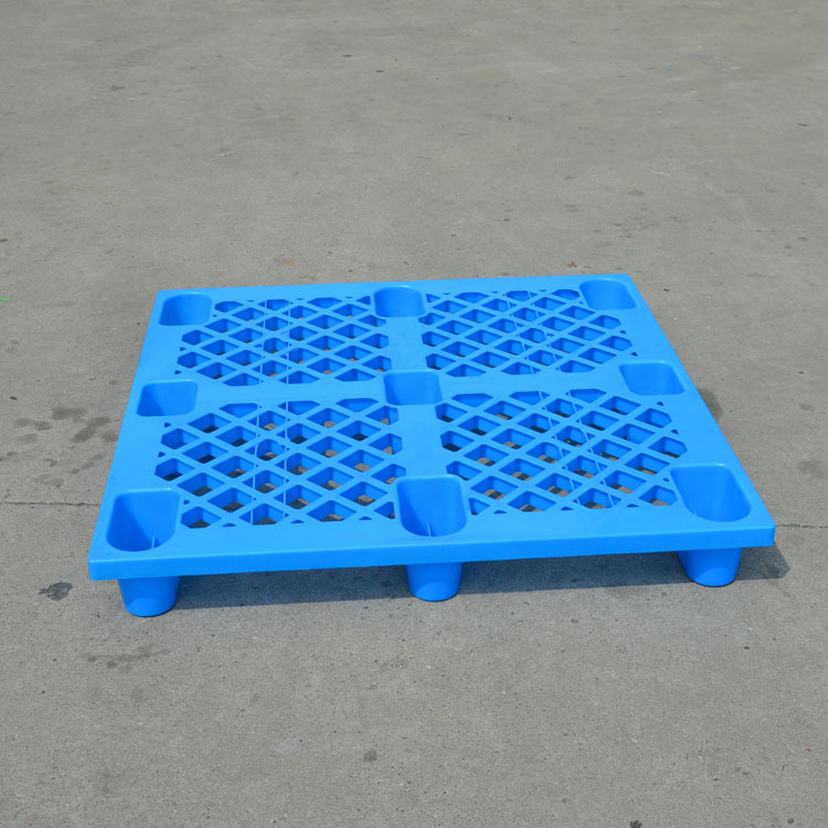 Picture of Wholesale pallet 1208 nine-foot grid forklift plastic pallet moisture-proof plastic pad Blue