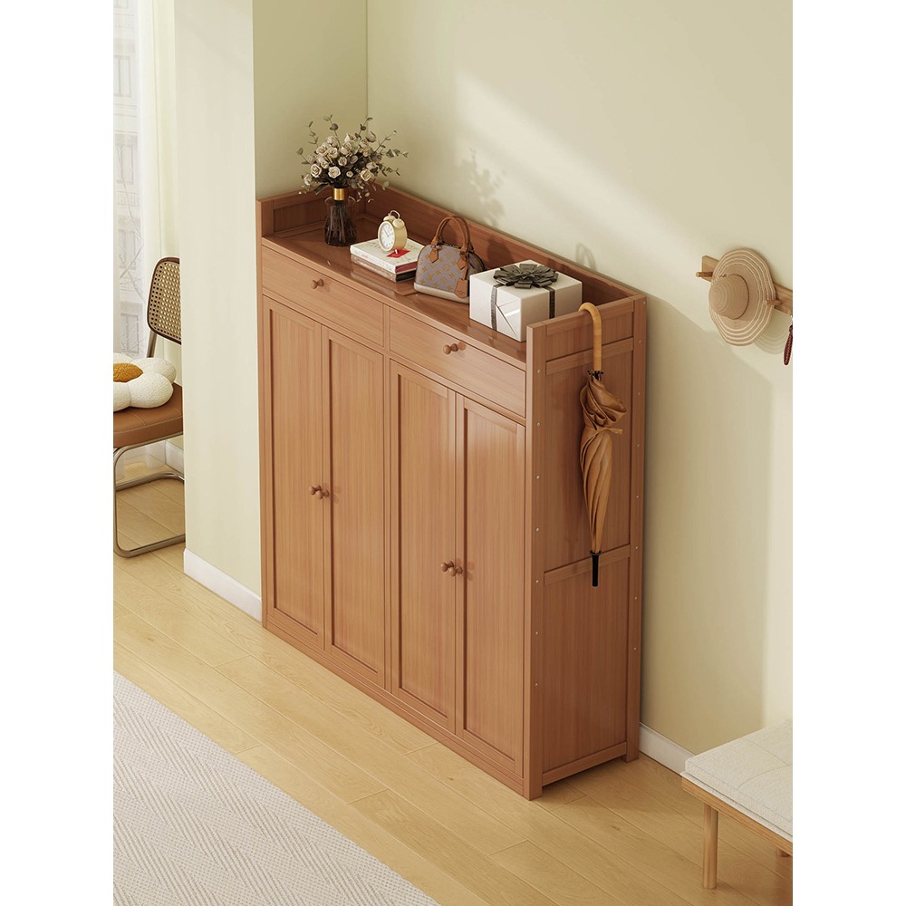 Shoe Cabinet Home Door Shoe Rack 2024 New Multi-Layer Indoor Storage Space-Saving Rental Room