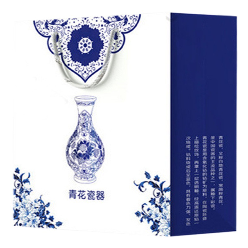 Enterprise Handbag Printing Health Products Gift Paper Bag Customized Clothing Tea Baking Packaging Gift Bag Customized