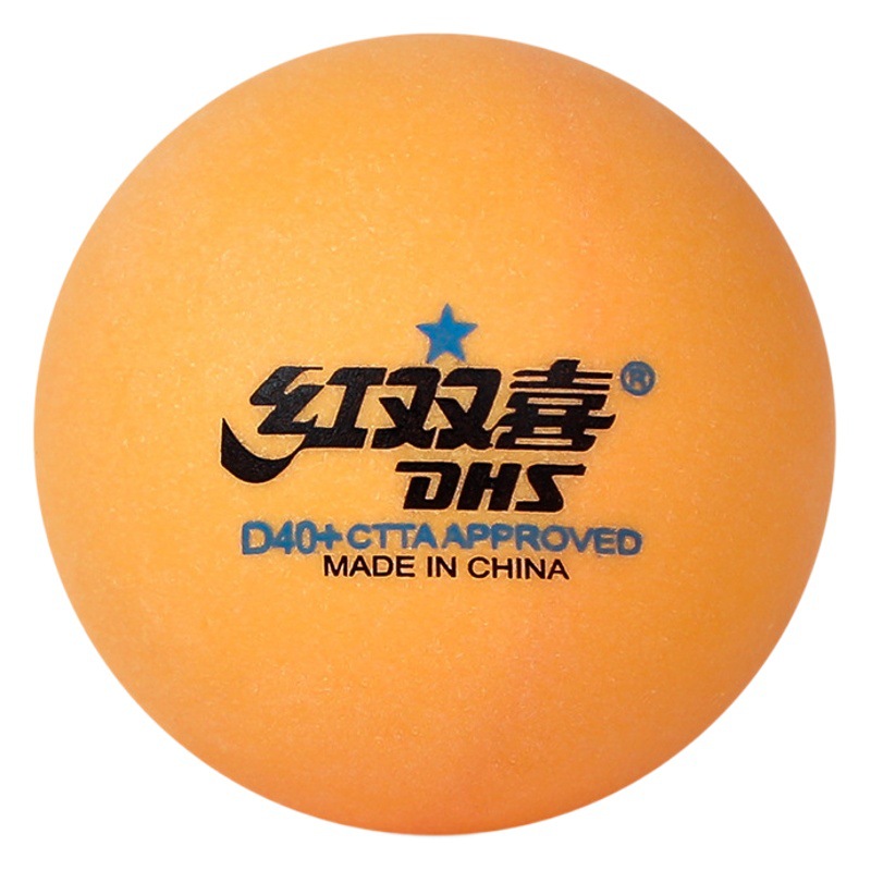 Double Happiness Table Tennis Racket One-Star Samsung Competition Training Indoor Kidsren's 40+ White Table Tennis