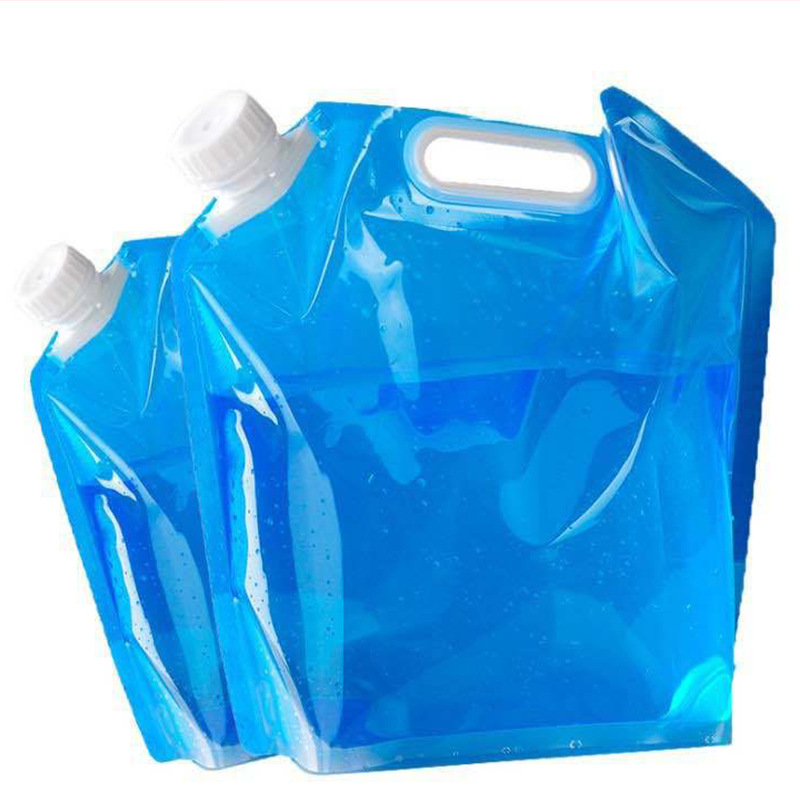Picture of In stock 5L large capacity water bag sports portable folding water bag outdoor travel camping mountaineering portable water storage bag