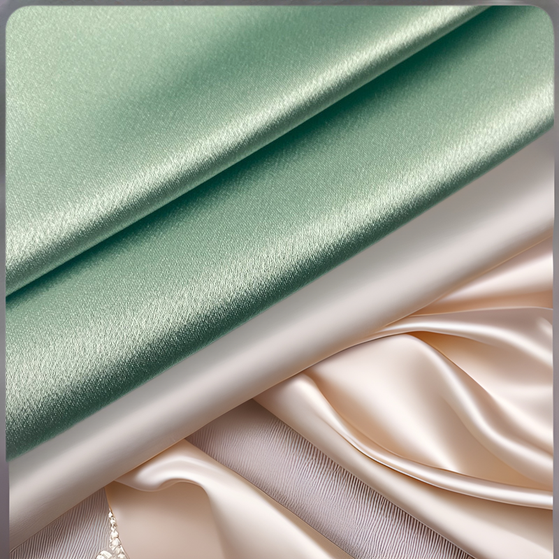 Thickened matte satin satin high quality crystal satin fabric polyester glitter satin dress women's shoes fabric