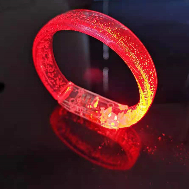 Picture of Concert Luminous Bracelet Acrylic Led Flash Bracelet Support Fluorescent Bracelet Event Cheering Props Logo