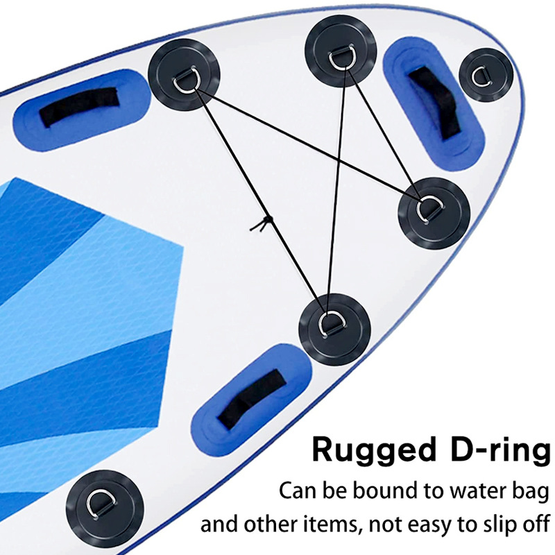 Picture of Cross-border Hot Scull Inflatable Boat Surfboard Accessories SUP Paddle Plate Buckle Stainless Steel D Ring Buckle PVC Patch