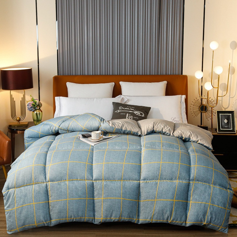 Picture of Quilt Spring and Autumn Quilt Core Quilt Winter Quilt Single Student Dormitory Autumn and Winter Thickened Four Seasons Universal Bedding Double