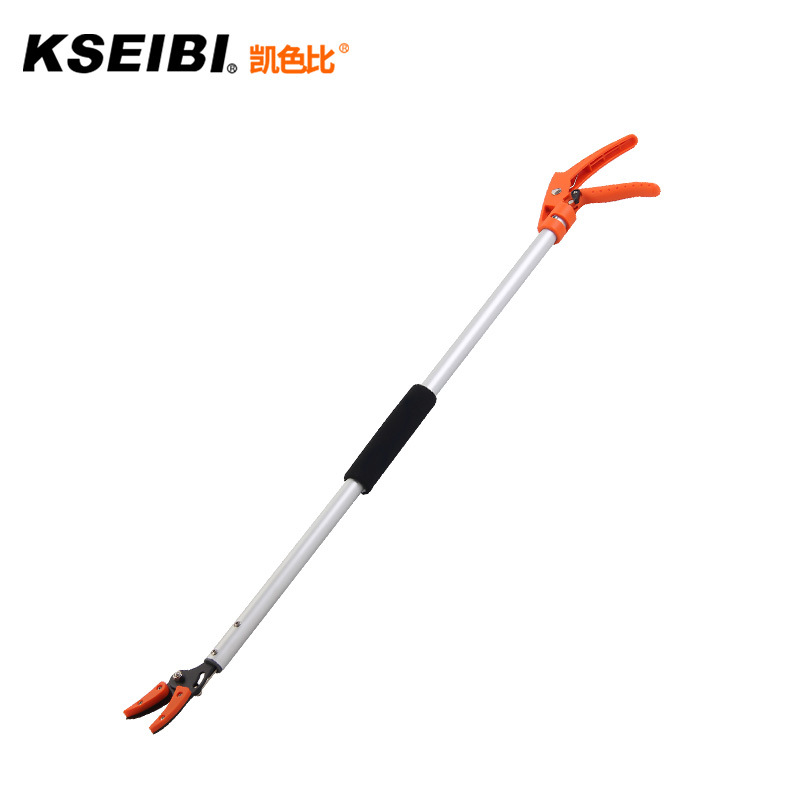 High-Branch Fruit Picking Shears, Labor-Saving and High-Efficiency Fruit Tree Pruners, Aluminum Pole Pruning Shears, Orchard Picking Shears, Fruit Tree Branch Pruning