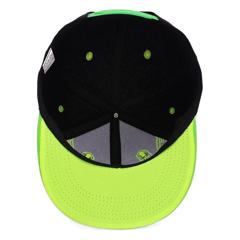 Zhen Yue Qi Korean-style spring sunshade hip-hop hat three-dimensional embroidery middle finger gesture flat hat personality hat for men and women