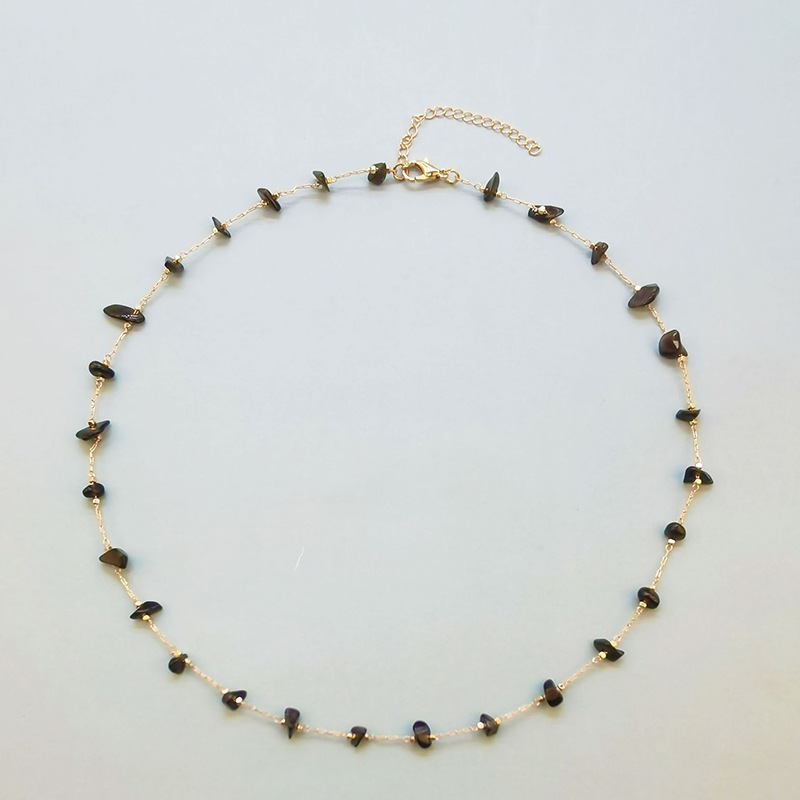 Picture of European and American Cross-border Color Candy Women's Waist Chain Irregular Natural Gravel Adjustable Sexy Body Jewelry Chain