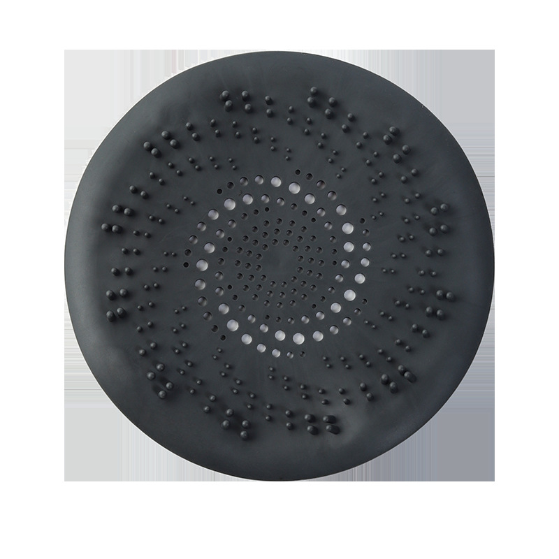 Picture of Sink anti-clogging silicone floor drain cover bathroom drain hair anti-clogging filter sewer filter