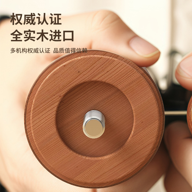 Picture of Solid wood hanger floor-to-ceiling coat rack bedroom household hanger simple vertical beech hanger pole indoor bag hanger