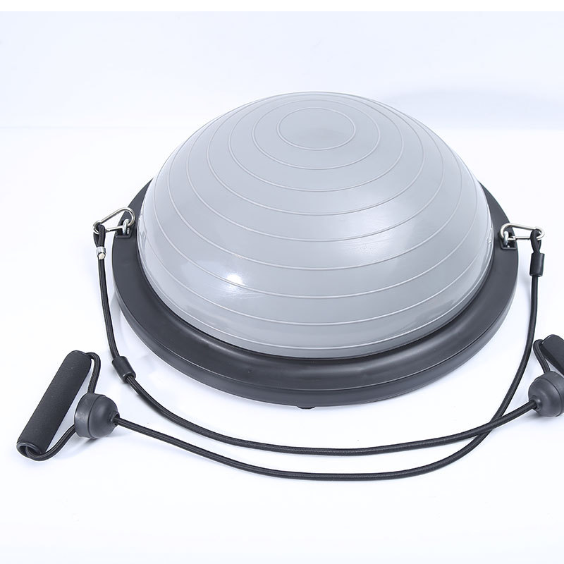 Picture of Manufacturer Wholesale Anti-Slip Wave Speed Ball Fat Reduction Shaping Foot Balance Ball Fitness Equipment Semi-Circular Yoga Ball Soft Power Ball