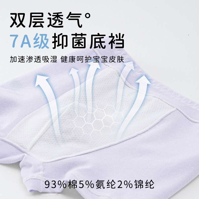 Picture of Children's Underwear Boys' Class A Pure Cotton Bacteriostatic Boxer Underwear Children's Cotton Baby Children's Student Boxer Pants