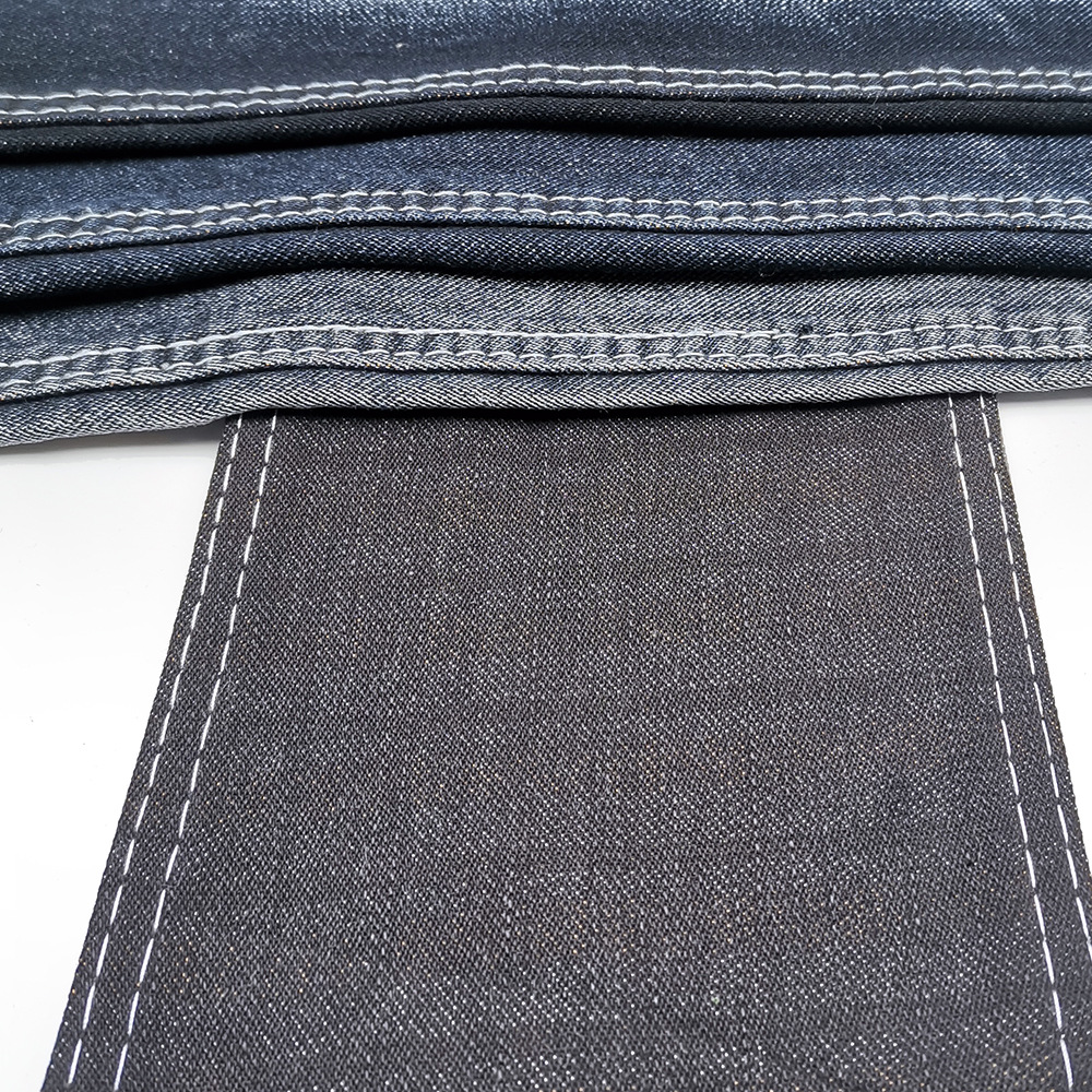 Picture of 6 small jacquard left oblique blue gray towel bottom denim 10.5oz
