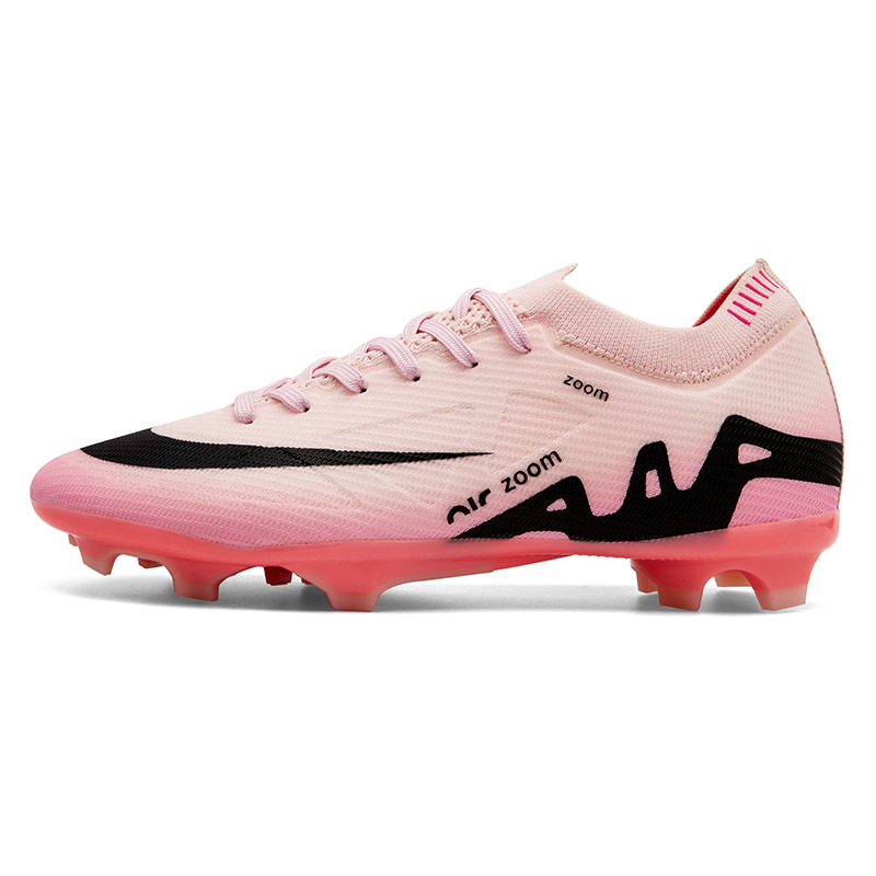 Ready Stock for Cross-Border Low-Top Football Shoes for Men Wholesale Adult Fg Long Spikes Tf Broken Spikes Artificial Grass Training Shoes Wholesale