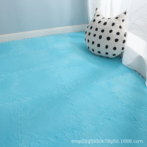 Picture of Amazon Cross-border Stitching Carpet Floor Mat Bedroom Bedside Mat Balcony Floor Mat Mosaic Carpet Removable Washable Suede