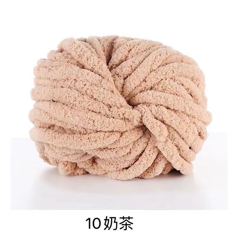 Picture of Extra Thick Ice Stick Cat Tail Thread Wholesale Sausage Wool Handmade DIY Cushion Blanket Cat Nest Big Tree Sweater Decoration