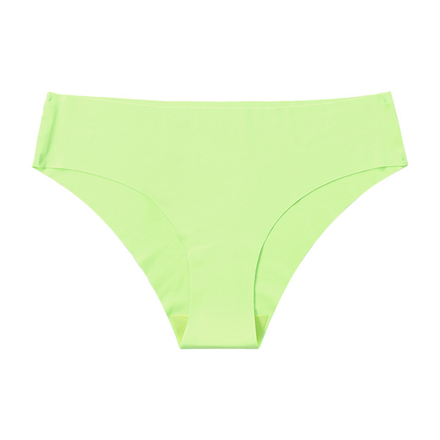 Picture of Cross-Border Seamless Ice Silk One-Piece Girls' Underwear European and American Large Size Pure Cotton Crotch Breathable Women's Briefs Wholesale