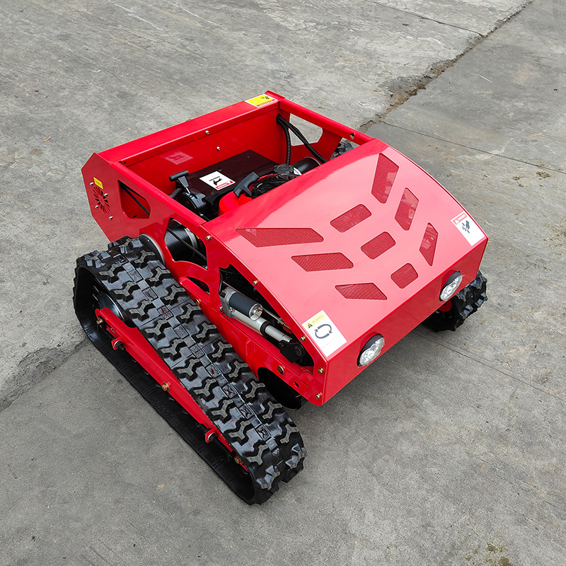 Export Philippines Remote Control Lawn Mower HT550A Self Propelled Lawn Mower Crawler Orchard Agricultural Weeding Machine