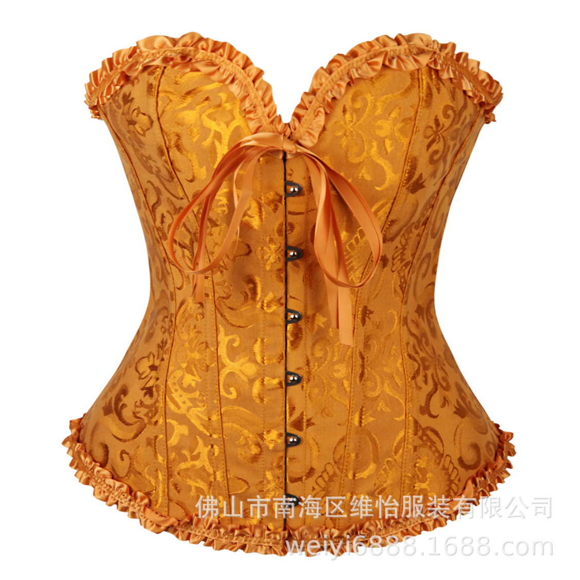 Picture of European and American court corset bridal gown corset source factory spot wholesale large favorably
