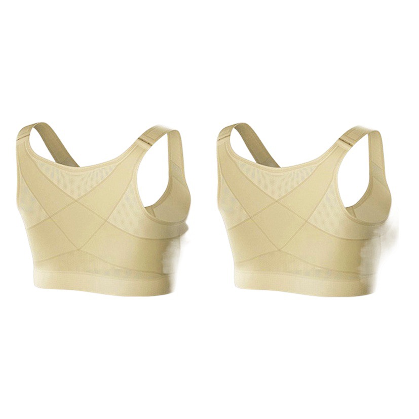 Women's High-Intensity Sports Shock-Proof Running Fitness Bra Thin Breathable Fixed Cup Yoga Vest Style European and American Intimates