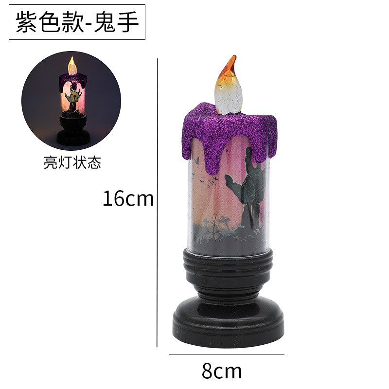 Picture of Wholesale Halloween Candle Electronic Candle Light Carnival Desktop Decoration Ornaments LED Halloween Party Gift
