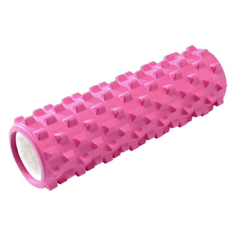 Foam shaft muscle relaxation roller solid leg slimming wolf tooth stick massage stick professional Auxiliary fitness equipment yoga column