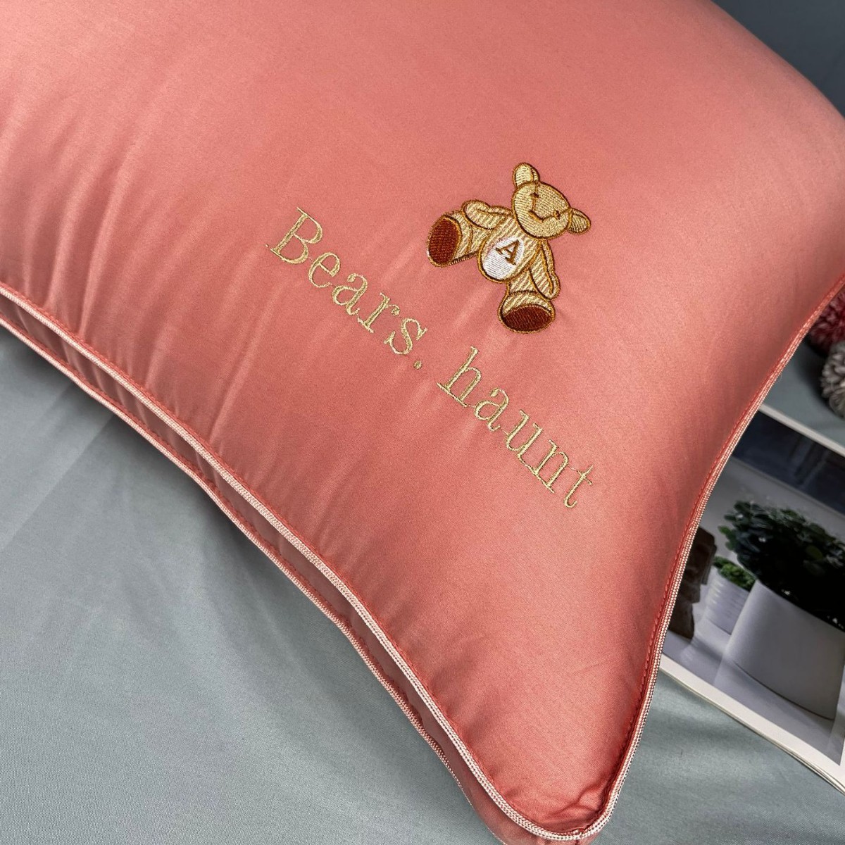 Picture of Cotton Hotel Pillow B&B Hotel Special Pillow Pair Single Soft High Pillow Non-Collapse Pillow Core