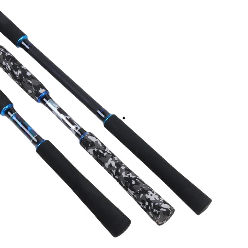 Carbon Lei Qiang Rod xh Camouflage Luya Black Fishing Rod Black Super Hard Lei Qiang Rod Heavy Lei Entity Cross-border Supply
