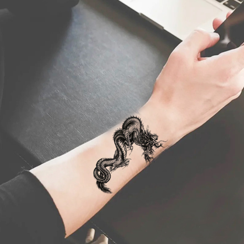 Picture of New waterproof small fresh tattoo stickers color black and white 1000 can be any combination of manufacturers wholesale