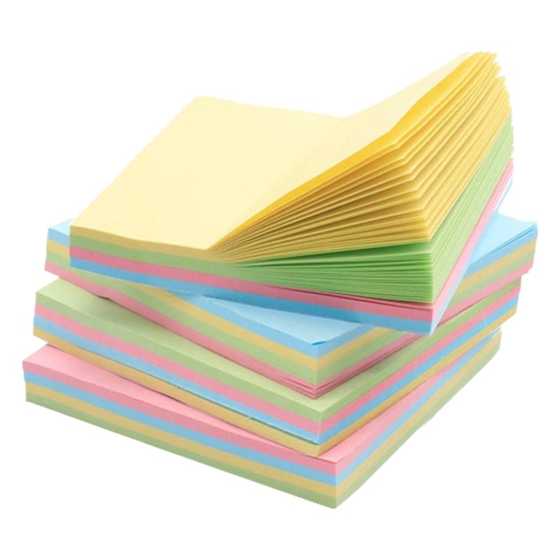Color office Post-It notes a variety of stickers student note notes note paper ins Wind message school supplies