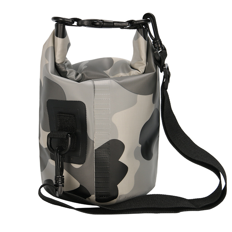 Picture of Origin Source Swimming Bag Camouflage Bag PVC Clip Net Waterproof Barrel Bag Waterproof Bag Beach Drifting Storage Bag