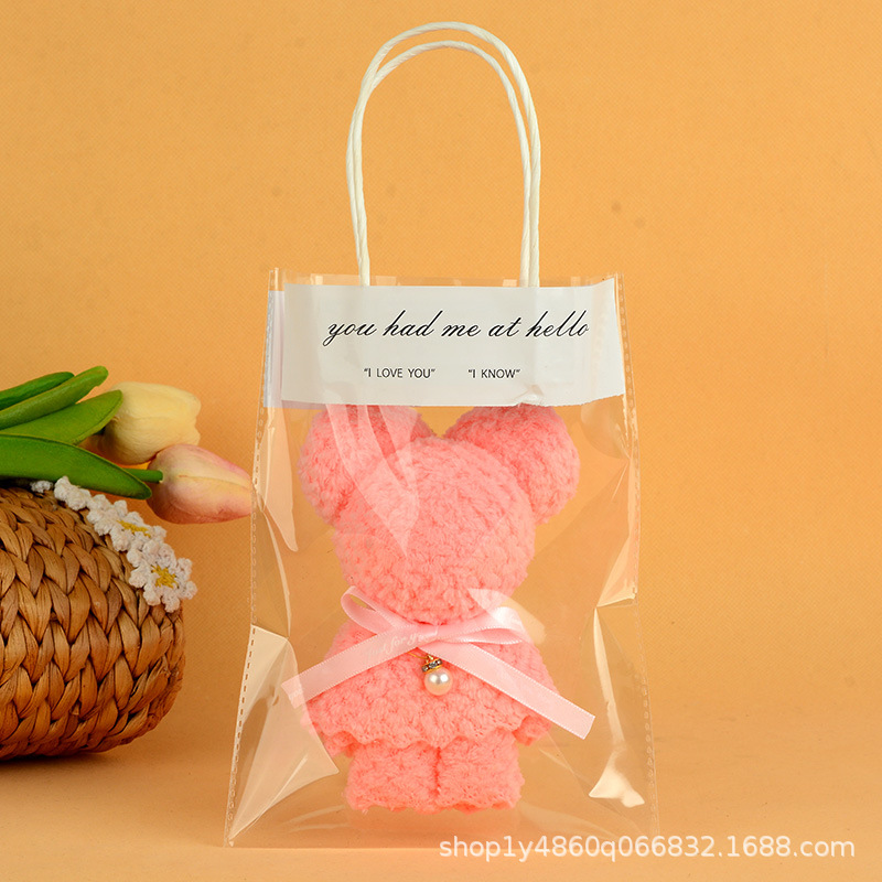 Picture of Pineapple towel bear shape shop supplies wedding gift Festival activities birthday opening small gifts wholesale