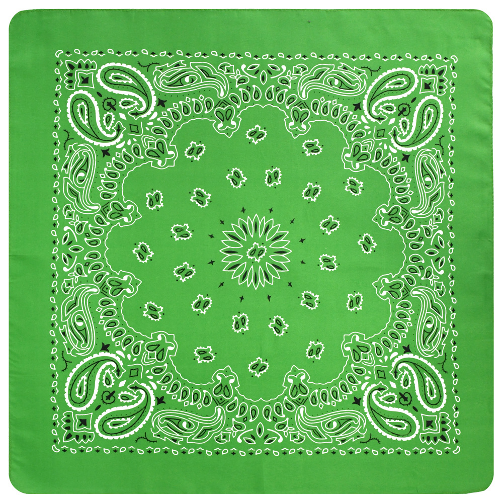 Picture of American West Coast Magic Hip Hop Riding Turban Hip Hip Hip Hop bandana Double Cashew Double Worm Square Scarf Wholesale