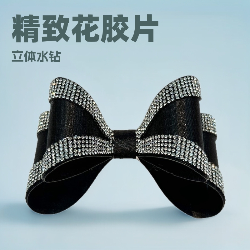 Fashionable Women's Shoe Charms with Three-Dimensional Rhinestones, Sparkling and Versatile Decorative Embellishments